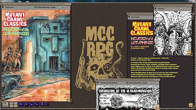 Fantasy Grounds - Mutant Crawl Classics #3: Incursion of the Ultradimension
