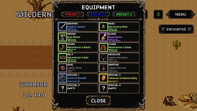 Lv Down RPG