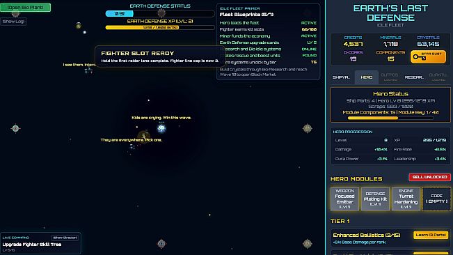 Earth's Last Defense Idle Fleet