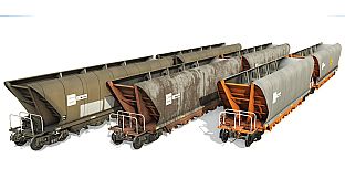 Trainz 2019 DLC - NSW Bradken 120T Coal Hopper Mega Pack