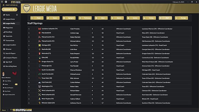 Draft Day Sports: College Football 2024
