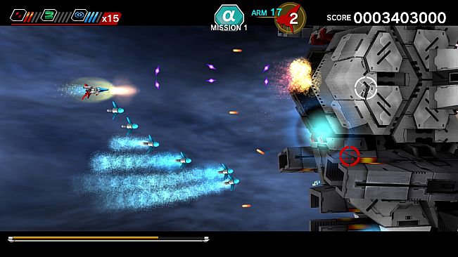 DARIUSBURST Chronicle Saviours - Galaxy Force II
