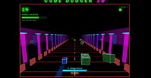 Cube Dodger 3D – Electric Blue Ship