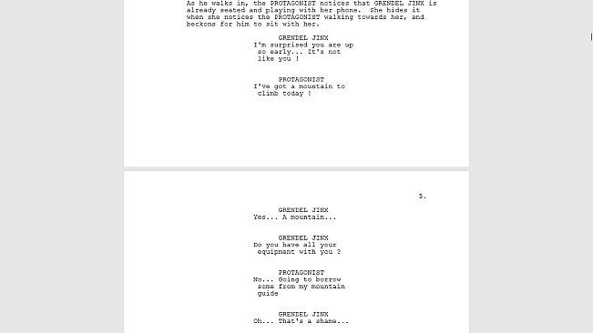 Welcome To... Chichester 2 Script