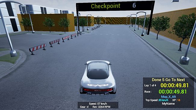 Maze Workout - Urban Lost Solo Car Racer