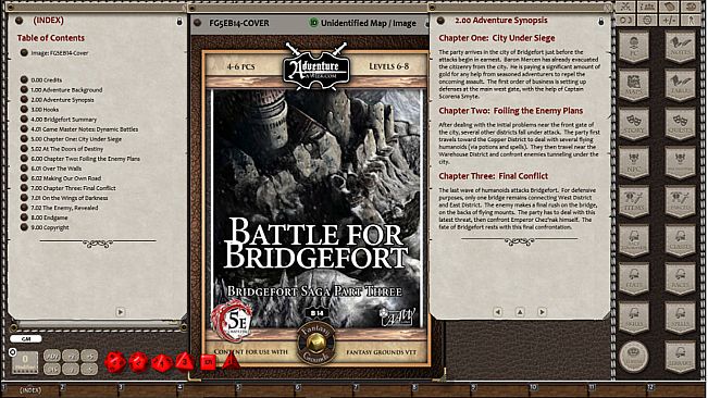 Fantasy Grounds - B14: The Battle for Bridgefort (5E)