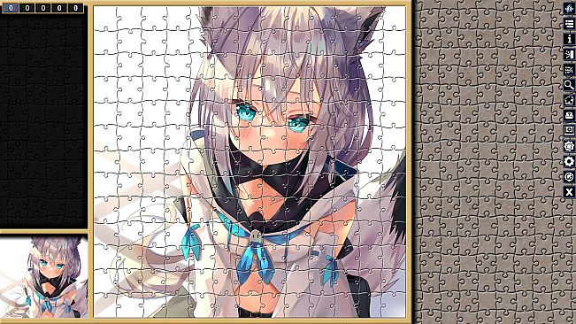 Pixel Puzzles Illustrations & Anime - Jigsaw Pack: Neko