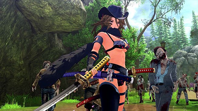 OneeChanbara ORIGIN - Exclusive Aya Costume: Normal Combat Uniform Metallic Black