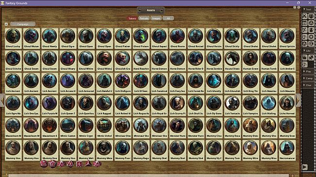 Fantasy Grounds - Fantasy Token Collection - Undead 01