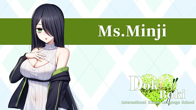 Doki Boki International Hentai Language School ASMR- Can Ms. Minji, the Ultimate Lurker, Become a Normie?!