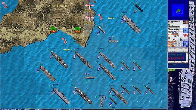 Battleships and Carriers - Pacific War