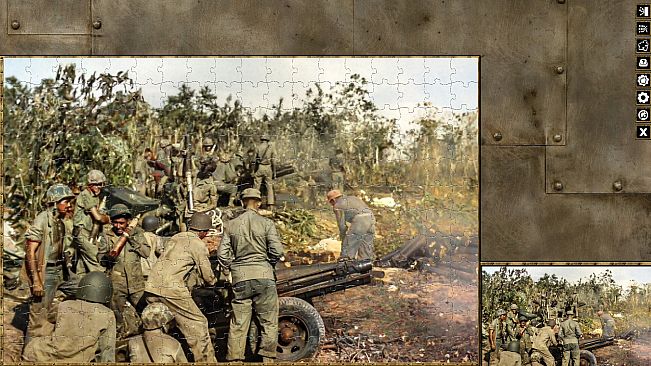 Pixel Puzzles WW2 Jigsaw - Pack: Battle of Peleliu