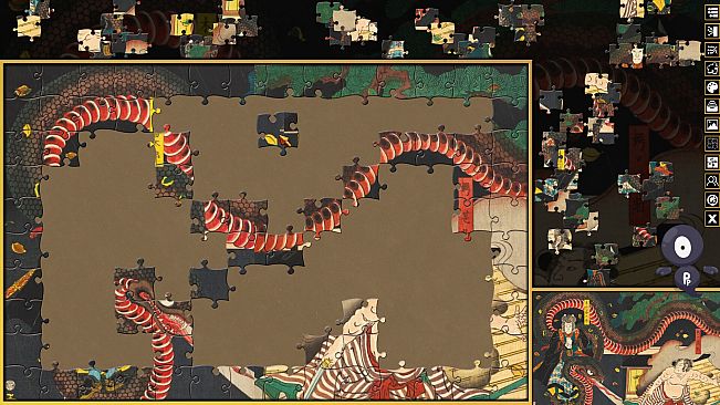 Pixel Puzzles 3: Ukiyo-e Jigsaws