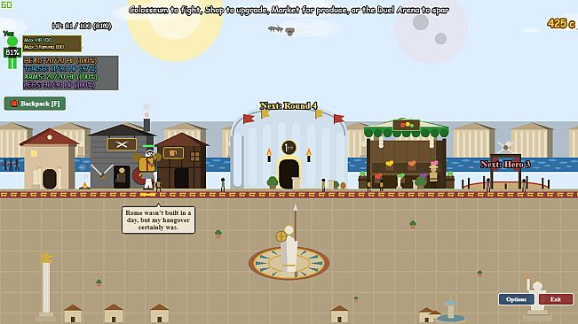 GLADIATOR: Survival Simulator