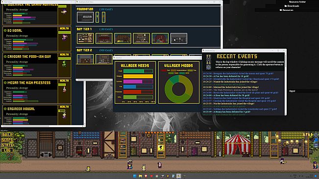 Desktopia: A Desktop Village Simulator