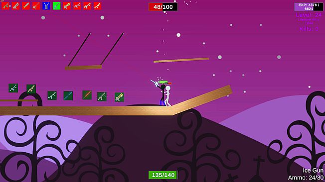 Stick Figure Combat - Legplates Large