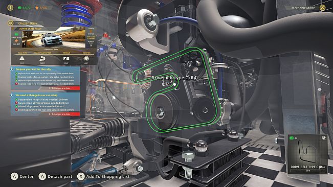 Rally Car Mechanic Simulator