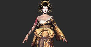 灵魂筹码 - 花傀浮世乐套装 Soul at Stake - "Ukiyoe" The Geisha's Kimono