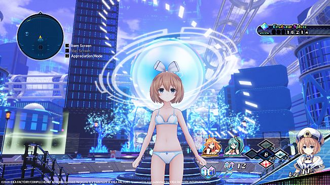 Neptunia Virtual Stars - Swimsuit Outfit: Goddess Set