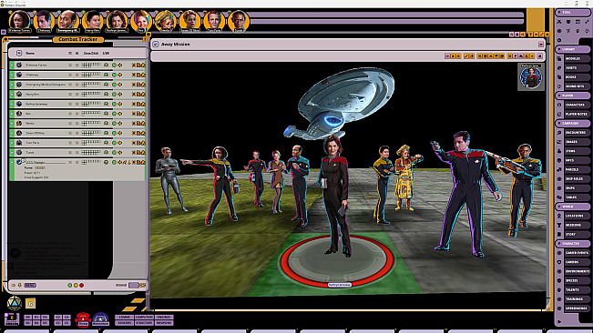 Fantasy Grounds - Star Trek Adventures: Voyager Player Characters