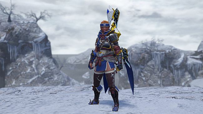 Monster Hunter Rise - "Lost Code: Sara" Hunter layered weapon (Charge Blade)