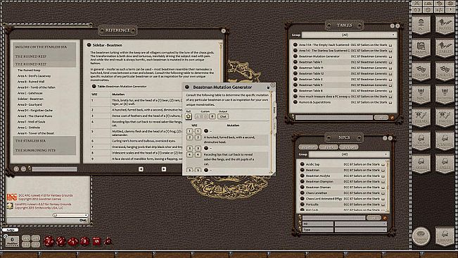 Fantasy Grounds - Dungeon Crawl Classics #67: Sailors on the Starless Sea (DCC)