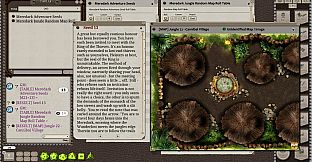 Fantasy Grounds - Meanders Map Pack: Meredark Jungle (Map Pack)