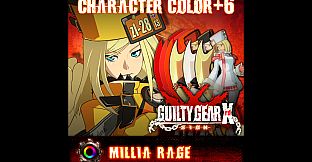 GGXrd Extra Color Palettes - MILLIA RAGE