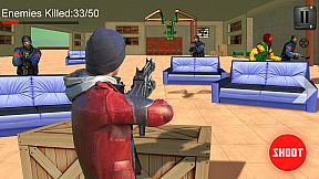 Indoor Sniper Shooting Alpha Strike in Corona Virus Lockdown