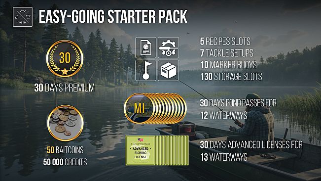 Fishing Planet: Easy Going Starter Pack