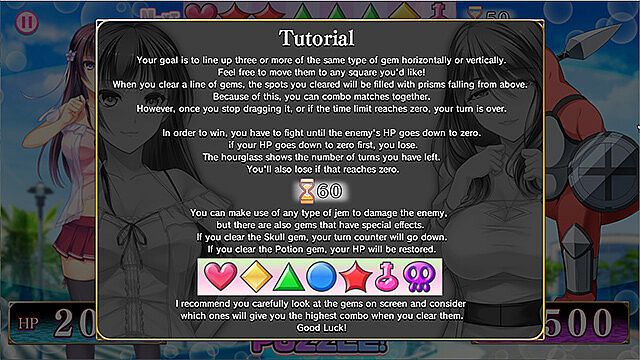 PARADISE PUZZLE!_Add Character 001