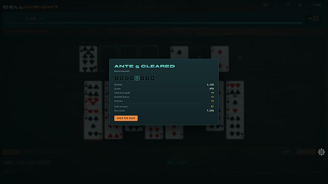 Cellwright - A FreeCell Roguelike