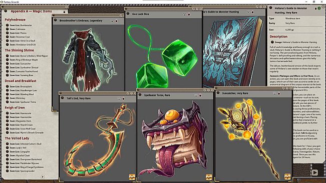 Fantasy Grounds - Heliana's Guide to Monster Hunting