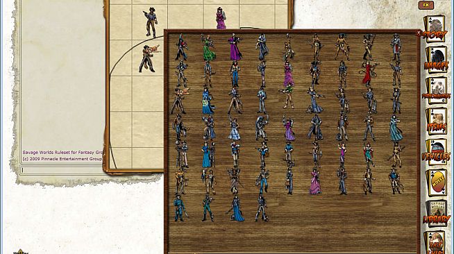 Fantasy Grounds - Deadlands Cardstock Cowboys: Weird West #1 (Token Pack)