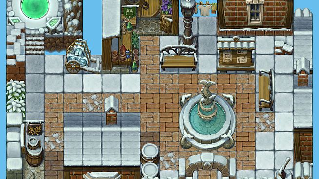 RPG Maker MZ - Grid Map Tiles  RPG Maker Edition