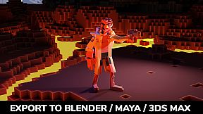 Anima Toon :3D Voxel Character Animation
