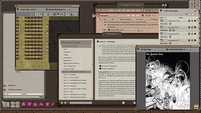 Fantasy Grounds - Dungeon Crawl Classics #77: The Croaking Fane