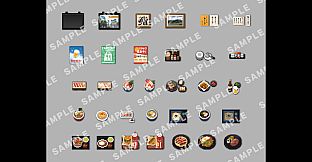 RPG Maker MV - SERIALGAMES LivingGoodCity TILESET Japanese Restaurant SET