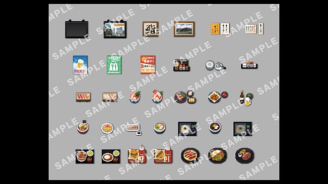 RPG Maker MV - SERIALGAMES LivingGoodCity TILESET Japanese Restaurant SET