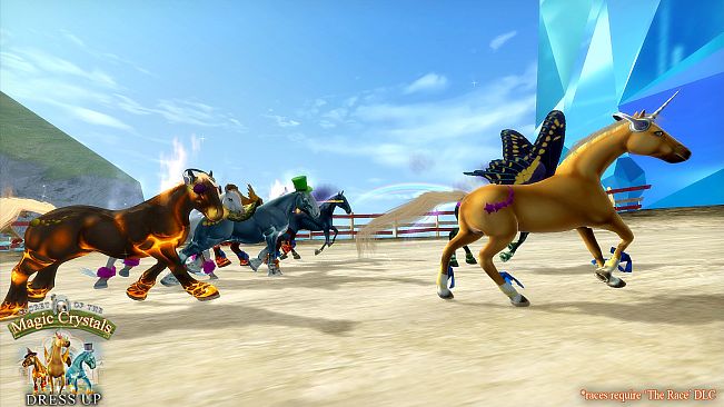 Secret of the Magic Crystals - Dress Up