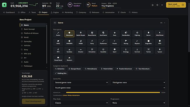 Gold Master: A Game Company Tycoon