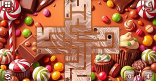 Sweetie Candy Maze: Brown Chocolate