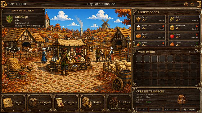 Medieval Travelling Merchant