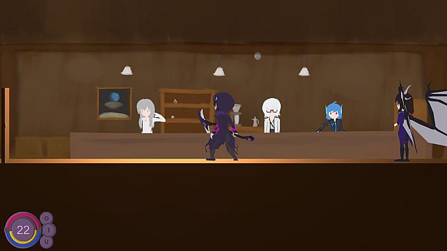 Double world. cave song castle