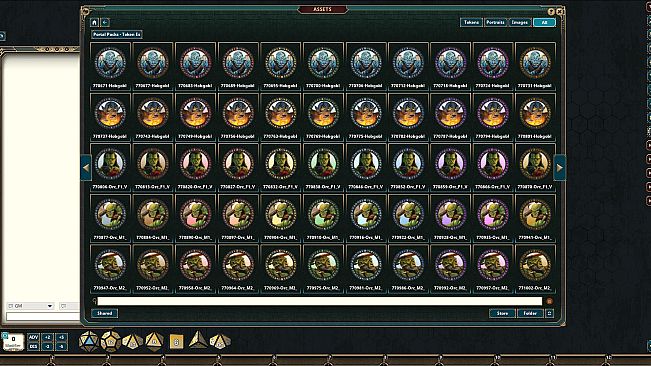 Fantasy Grounds - Portal Packs - Token Essentials: Tribal War
