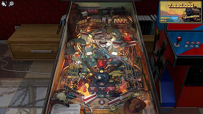 Zaccaria Pinball - Locomotion Deluxe Pinball Table
