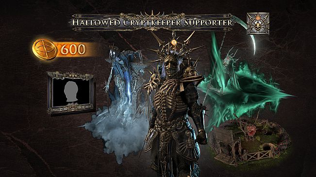 Path of Exile - Hallowed Cryptkeeper Supporter Pack