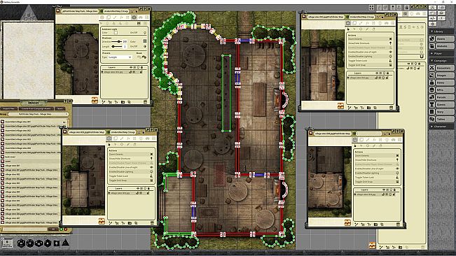 Fantasy Grounds - Pathfinder RPG - Map Pack: Village Sites