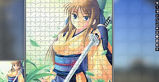 Pixel Puzzles Illustrations & Anime - Jigsaw Pack: Samurai