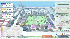 Blue Chips: economic multiplayer board game